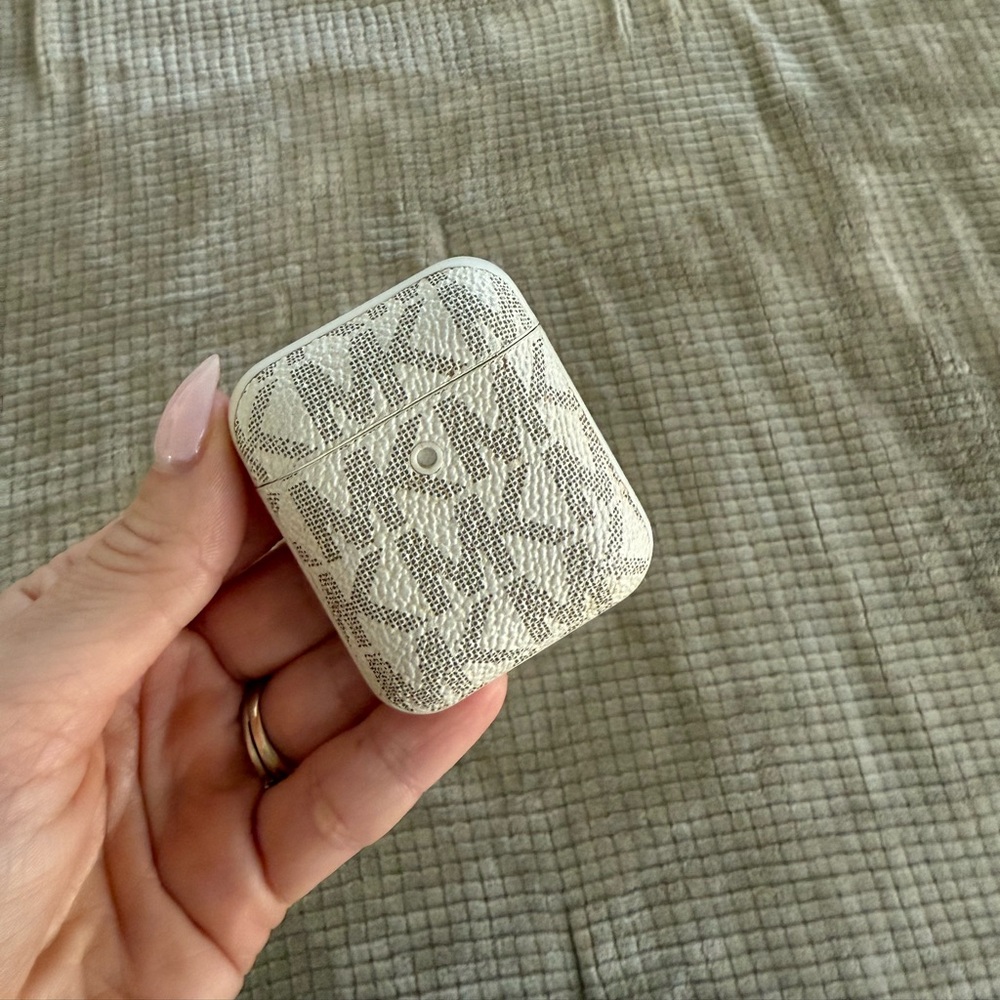 AirPods with Michael Kors case